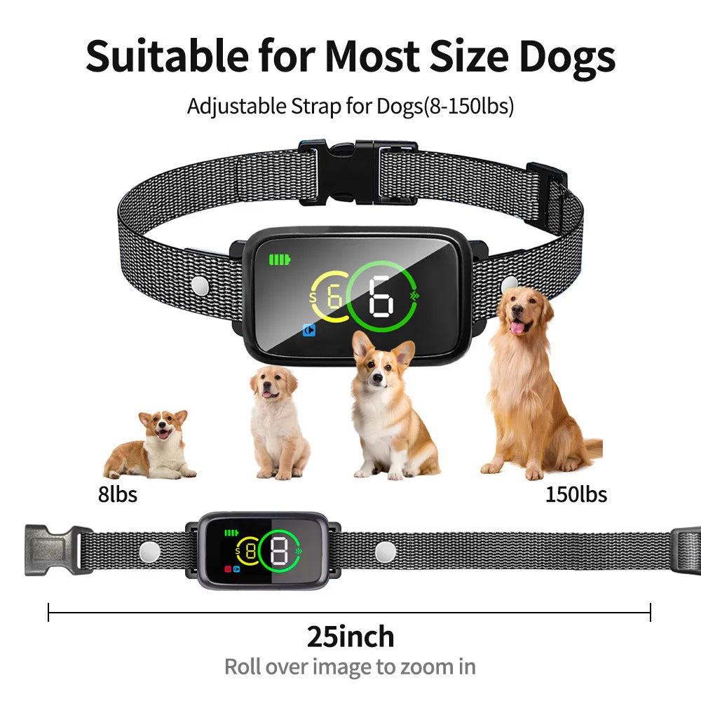 Dog Bark Stopper with Color Screen 7-Level