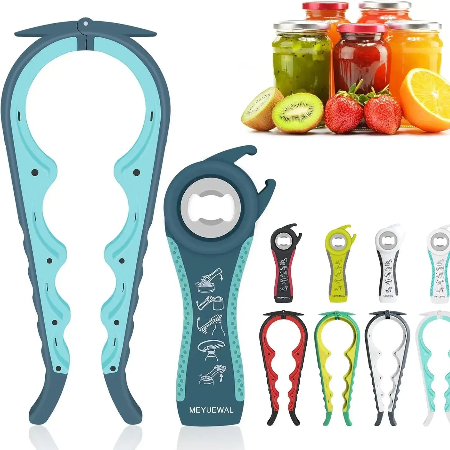 Jar Opener, Bottle Opener Kit